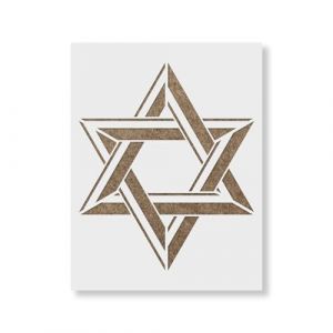 Pochoir &eacute;toile de David A5 (EatonWorx, neuf)