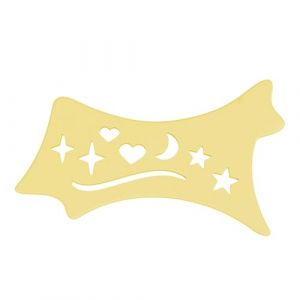 Eyeliners Stencils Wing Tips – Pochoirs pour eyeliners | Outil d'eyeliner souple flexible | Outil d'eyeliner en silicone | Outil d'assistant de maquillage des yeux pour eyeliner, cils, sourcils, (lanyuwm, neuf)