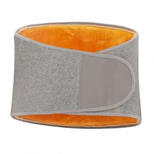 JAYIOLA Ceinture Lombaire épaisse En Peluche, Enveloppe Corporelle Confortable pour Le Ventre Abdominal, L 110x20cm (QiuJQiu, neuf)
