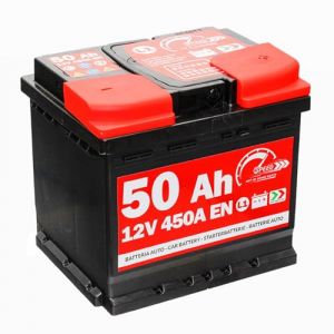 Speed Batterie de voiture L1 50 Ah 12 V 450 A EN p&ocirc;le positif &agrave; droite +DX 207x175x190 mm &eacute;quivalent 40 44 50 52 Ah (ricambi_smc, neuf)