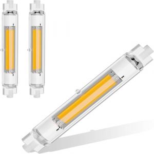 GFDYTG Ampoules LED R7S 118mm Dimmable | 30W Blanc Chaud 3000K &Eacute;quivalent &agrave; Ampoule Halog&egrave;ne 300W,Sans Scintillement,3000LM &Eacute;clairage &agrave; Faisceau 360&deg;,AC 220-240V,Lot de 2 (Aliulvtt, neuf)