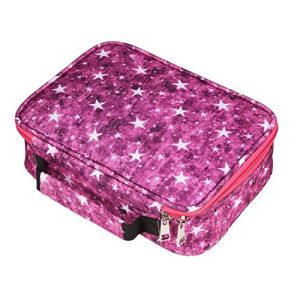 EDATOFLY 72 Fentes Grande Étui à Crayons Colorier Trousse Crayon Plumier Sac de Crayon pour Garcons et Filles (Rose Rouge) (EDATOFLY, neuf)