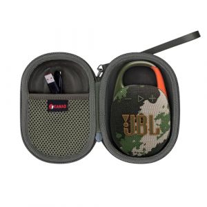 XANAD Etui Sac de Voyage pour Compatible Enceinte Bluetooth JBL Clip 5/4 / Soundcore Select 4 Go Haut-Parleur Protection d&eacute;placements Housse (Camouflage) (Zhi Da, neuf)