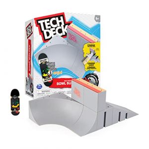 Tech Deck, Bowl Builder X-Connect Park Creator, Customizable and Buildable Ramp Set with Exclusive Fingerboard, Kids Toy for Ages 6 and up (Schnappchenecke, neuf)