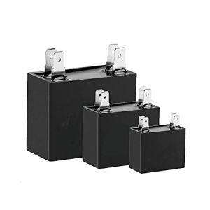 2pcs 450v Cbb61 Climatiseur Ventilateur Externe D&eacute;marre Le Condensateur De Fonctionnement Du Moteur,12UF (jibaijia, neuf)