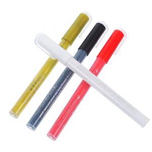 FRCOLOR 4 Pièces stylo d'art d'ongle conseil vernis à ongles stylo graffiti manucure vernis gel feutres acryliques nail art dessin d'art d'ongle stylo de ligne de graffiti d'ongle pp (Laners, neuf)