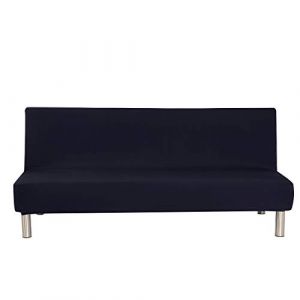 Aisaving Couleur Unie sans accoudoirs Housse de canap&eacute; lit Stretch futon Slipcover &eacute;cran 3 Places anap&eacute; Shield Compatible avec lit de canap&eacute; Pliable sans accoudoirs 203 x 127 cm (Aisaving, neuf)