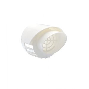 TYGERIX Terminal Coaxial mural pour aspiration et &eacute;vacuation des chaudi&egrave;res 60/100 mm | en polypropyl&egrave;ne blanc | &eacute;vacuation d'air et de fum&eacute;e pour chaudi&egrave;re &agrave; condensation (Giobbis, neuf)