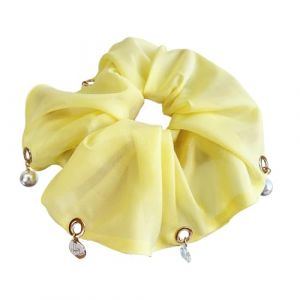 Anneaux à cheveux élastiques à la mode avec perles amovibles en forme d'étoile pour femme pour fête, mariage, coiffures quotidiennes avec perles et étoile en cristal (guangzhoujucikejiyouxiangongsi, neuf)