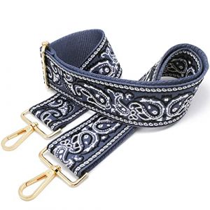 Bandouli&egrave;re pour Sac a Main Sangle Sac Bandouliere Femmes R&eacute;glable Bricolage Sangles Bretelle Remplacement Bag Purse Strap E03 5cm Gold (Kocris Casa EU, neuf)