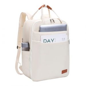 Lossga Sac a Dos Voyage Cabine Avion pour Easyjet Valise Bagages Cabine Antivol avec Compartiment pour Ordinateur, 45x36x20cm, Beige (RedBell Direct, neuf)