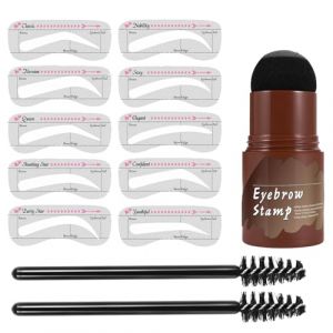 Pochoirs &agrave; sourcils - kit de tons de sourcils pour les yeux, pochoir &agrave; sourcils pour sourcils | Remplissage et croquis de maquillage de tatouage et kit de fournitures de micro-feuilles, tampon &agrave; (tuyonmy, neuf)