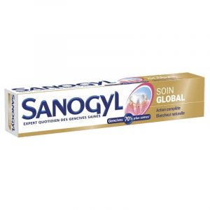 SANOGYL - Dentifrice Soin Global + Blancheur Tube 75Ml - Lot De 3 (Les Trois Mousquetaires, neuf)