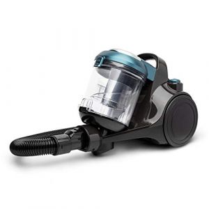 Aspirateur sans Sac Multicyclonique traineau HKoenig STC56 Ergonomique, Classe énergétique AAA, Filtre HEPA12, Silencieux, Puissant, Inclus Brosse, suceur Plat 2 en 1, Brosse Tissu d'ameublement (HomeHome by A, neuf)