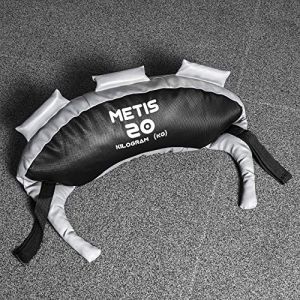 METIS Sac Lesté Bulgare Power Bag - 5kg à 25kg | Sac Crossfit pour Fitness, Musculation, Gainage & Squat Training (20kg) (Net World France, neuf)