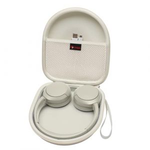 XANAD Pochette Casque Etui pour Sony wh-ch520 jbl Tune 510bt Casque Sony Bluetooth sans Fil Transpor Rigide de Protection Housse（Kaki） (Zhi Da, neuf)
