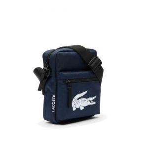 Lacoste - Sac &agrave; bandouli&egrave;re pour homme - Bandouli&egrave;res bleues U (AnnasAttic., neuf)