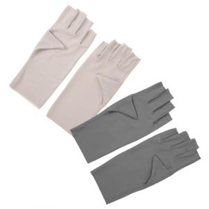 HONITANO 2paires Mitaines De Protection Uv Pour Manucure Mitaines Anti-uv Pour Femmes (LUWELI, neuf)