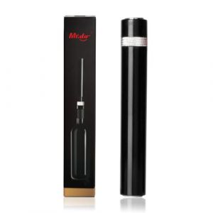 Mr.do Tire Bouchon Portable Poche Pompe &agrave; air Ouvre Bouteille de Vin Argent&eacute; (MRDO, neuf)