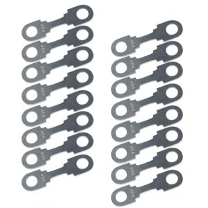 Bande de Fusible Plat Fusible de Voiture Fusibles Plats pour Auto 16pcs Lame de Fusibles 30A 40A 50A 60A 70A 80A 100A 110A 125A 150A 200A pour Auto/Truck/RV/Camion/Moto (40A) (rongyichuang, neuf)