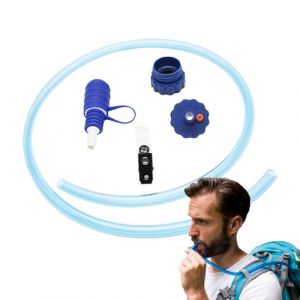 Kit De Tube De Bouteille D'hydratation - Pack De Raccord D'adaptateur Convertube, Convertisseur De Tuyaux De Boisson | Syst&egrave;me De Soupape En Ligne Sans BPA, Tuyau Pr&ecirc;t Pour Les Voyages, Contr&ocirc;le De L' (utiaesg, neuf)