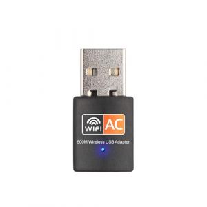 AC600 Mbps Cle WiFi, Mini Antenne WiFi USB Double Bande, 2.4G / 5GHz, MU-MIMO Cl&eacute; WiFi, Carte WiFi pour PC Antenne Mini, Compatible avec Windows 11/10/8.1/8/7/XP (YuXianYinXiang, neuf)