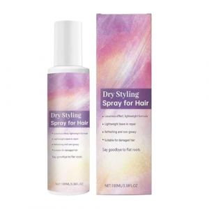 Brume coiffante anti-frisottis &ndash; Traitement par bouclier thermique, fluide r&eacute;parateur de voyage 100 ml, d&eacute;tails du produit de toilettage compact, avantages de soins de beaut&eacute;, usage personnel, amie, s (lipeo, neuf)