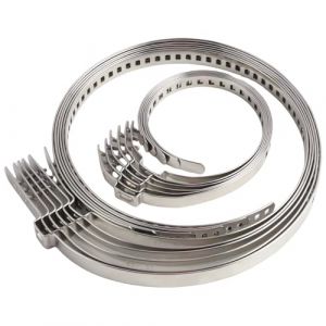 12 Pi&egrave;ces Collier Soufflet Cardan, 25-50mm et 50-120mm Soufflet de Cardan Universel en Acier Inoxydable, Collier Serrage, Pince Collier Cardan, Ajustables pour Tuyaux, Gaines, Filtres, Conduits (XianYuanLian, neuf)