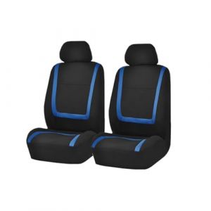 FNDYMNPG Housses de Siège de Voiture, pour Renault Clio 3 2005-2012 Housses de Protection pour Siège Avant de Voiture Non Slip Housses Coussins Accessoires,D (Uinctd, neuf)