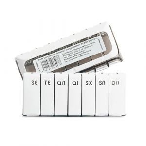 PILBOX Bo&icirc;te &agrave; Pilules Tempo Gris (ParapharmaQuiet, neuf)