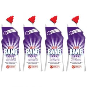 Cillit Bang Gel WC Nettoyant Surpuissant Javel - Lot de 4 x 750 ml (Stock Bureau Maison Bien-&ecirc;tre, neuf)