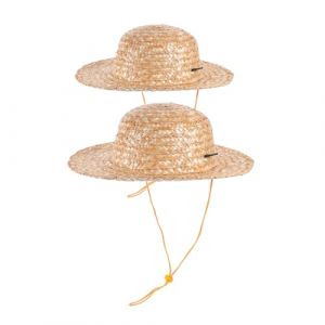 NOLITOY 2 pi&egrave;ces Chapeaux de Paille pour Gar&ccedil;on Fille Lot de Chapeaux de Soleil DIY pour et Gar&ccedil;ons pour Activit&eacute;s Plein Air Plage et Cr&eacute;ativit&eacute; Artistique (shanjingfen, neuf)