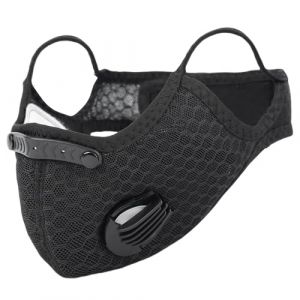 Masque anti-poussi&egrave;re, Riloer masque facial filtre anti-poussi&egrave;re pour le cyclisme moto moto v&eacute;lo masque anti-pollution, demi-visage filtre anti-poussi&egrave;re (LanCo2020, neuf)