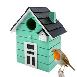 Seaside No.64 - nichoir/nichoir Tendance pour Petits Oiseaux chanteurs tels Que mésanges, moineaux et pinsons - décoration intérieure & extérieure comme Lieu de Nidification 9 Couleurs (Turquoise) (Küstenmädels, neuf)