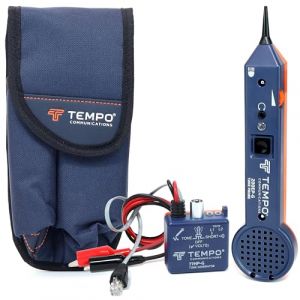Tempo Communications 701K-G Kit générateur de tonalité et sonde professionnel Kit de traçage de fil (dernier modèle) (MAGNESIA VENTURES LTD, neuf)