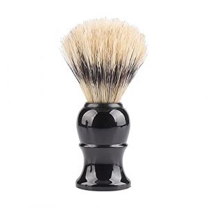 Brosse de sanglier en plastique pour homme - Poils de mousse à raser - Poignée d'entretien (B, taille unique) (CHENQitore, neuf)