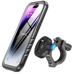 SPORTLINK Support Téléphone Vélo pour iPhone 14 Pro Max - Métal Support Telephone Moto [360°Rotation/Anti-Vibrations] Scooter Trotinette Guidon Bicyclette Sportive (SPORTLINK TECH, neuf)