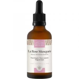 Huile de Rose Musqu&eacute;e Bio Revitalisante - Comptoir des Huiles (Alguoa - Cosm&eacute;tiques Bio, neuf)