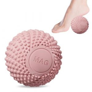 Balles de Massage, Boule Myofasicale, Balle de Massage de Remise en Forme, Masseur de Pieds à Picots, pour la Relaxation et soulager les douleurs musculaires (Rose) (beadshuan, neuf)