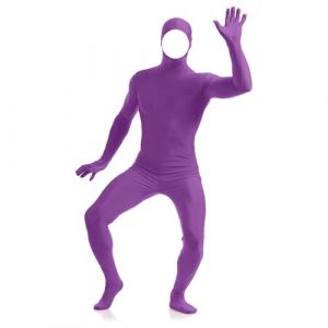 G&eacute;n&eacute;rique Deguisement Seconde Peau, Combinaison Homme, Deguisement Monochrome, D&eacute;guisement Int&eacute;gral, Zentai Adulte, Costume Halloween Adulte (neumixs, neuf)