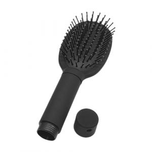 Diversion des broussailles &agrave; cheveux SAFE - Peigne de rangement cach&eacute; avec de vrais poils, support de cachette secr&egrave;te | Cached Beach SAFE pour esp&egrave;ces, cl&eacute;s, bijoux, conteneur de s&eacute;curit&eacute; des voyages (vuarend, neuf)
