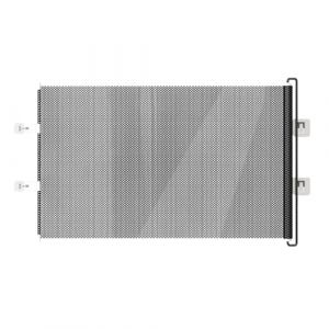 Barri&egrave;re pour Chiens,Barri&egrave;re Escalier T&eacute;lescopique - 124 cm Largeur Porte Enfant S&eacute;curis&eacute;e sans Per&ccedil;age Maison Jardin Garage Terrasse Balcon Couloir Escalier (Mineatig, neuf)