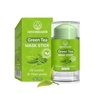 Masque au th&eacute; vert pour le visage, masque nettoyant en profondeur pour le visage masque soin de la peau d&eacute;maquillant purifiant huile de contr&ocirc;le (Green Tea Mask Stick-2 Pack) (Mindbreaker, neuf)