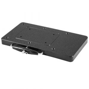 MoSundi Support de montage pour moteur à la traîne à dégagement rapide Minn Kota, plaque de pont en ABS à profil bas avec goupille de verrouillage en acier inoxydable, compatible avec 1854021 MKA-21 (DiMuLiving, neuf)