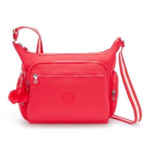 Kipling Gabbie Sac à Bandoulière de Taille Moyenne, Escape Red (Rouge) (Modeherz, neuf)
