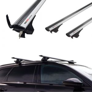 RIDIGO Barre de Toit Aviator Silver pour Peugeot 5008 2 II de 2017 (attelage-online, neuf)