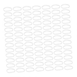 VILLCASE 1 Boîte Élastique transparent sèche-cheveux Titulaires remplisseur mèche Attache à cheveux en caoutchouc Bandeau élastique pour cheveux élastiques pour cheveux élastiques à cheveux (Farrar Fae, neuf)