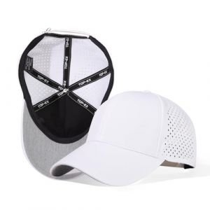TOP-EX L/XL/XXL Hydro Performance Snapback Casquette de baseball pour homme et femme Respirant L&eacute;ger Protection UV Imperm&eacute;able Sport Golf Course avec Taille r&eacute;glable, Blanc (Eco Pack), M-L (TOP-EX Hats, neuf)
