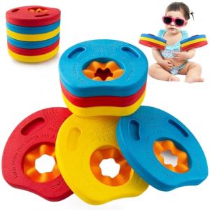 Brassard Piscine Enfant Évolutif À Disques en EVA Ou Liège – Brassard Bébé Et Brassard Enfant Sûr Et Réglable – Idéal pour Apprendre À Nager avec Une Flottabilité Renforcée (Shaohua-FR, neuf)