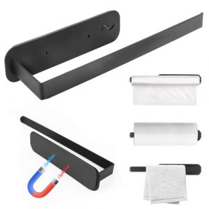 Porte Sopalin Mural Magnétique, Porte-Rouleau de Papier Essuie-Tout, Acier Inoxydable Support Sopalin Porte Essuie Tout, Derouleur Essuie Tout Murale Porte Rouleau Papier Cuisine pour Cuisine (yingfengdianzi, neuf)